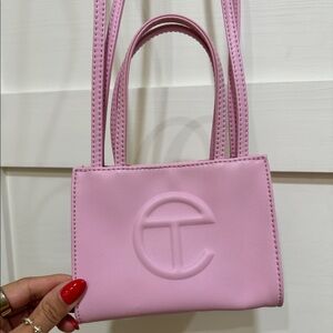 Bubblegum Pink Small Telfar Bag